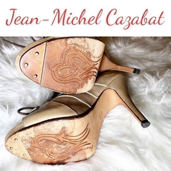 JEAN-MICHEL CAZABAT Olga Leather Stiletto Boot, Size 37 - Picture 7 of 9